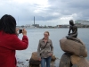 Se prendre en photo avec la petite sirène