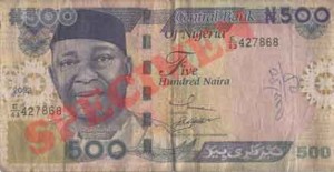 Naira face