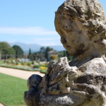 Statue dans le jardin de la Villa Arnaga