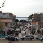 Rue pietonne et jetée du Mouleau