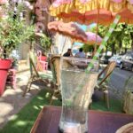 Verdelais buvette sur la place