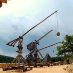 Trébuchets à Castelnaud
