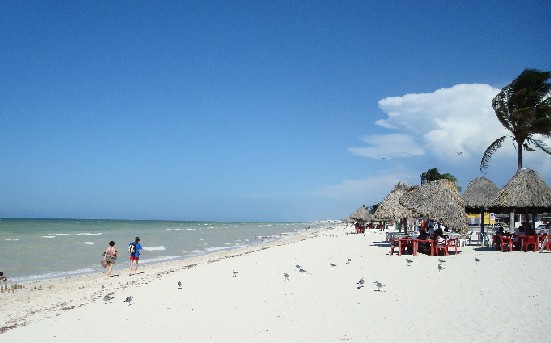 Progresso Merida Mexico plage