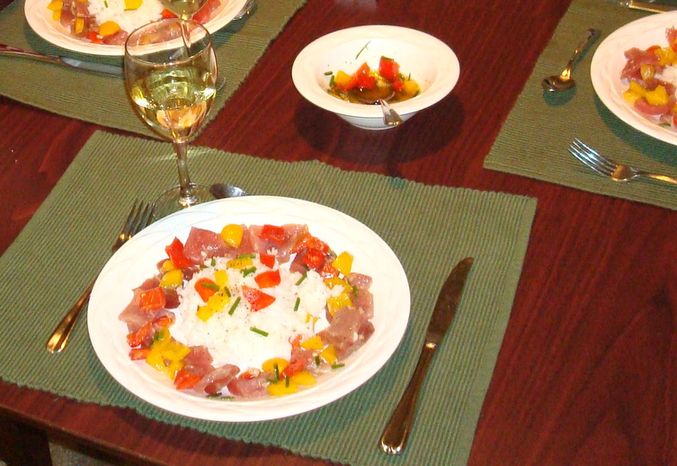 Carpaccio de Thon Rouge